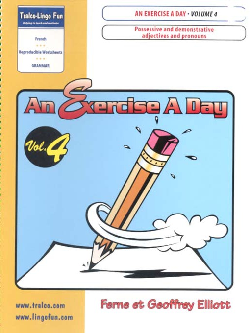 Title details for Possessive and demonstrative adjectives and pronouns by Geoffrey Elliott - Available